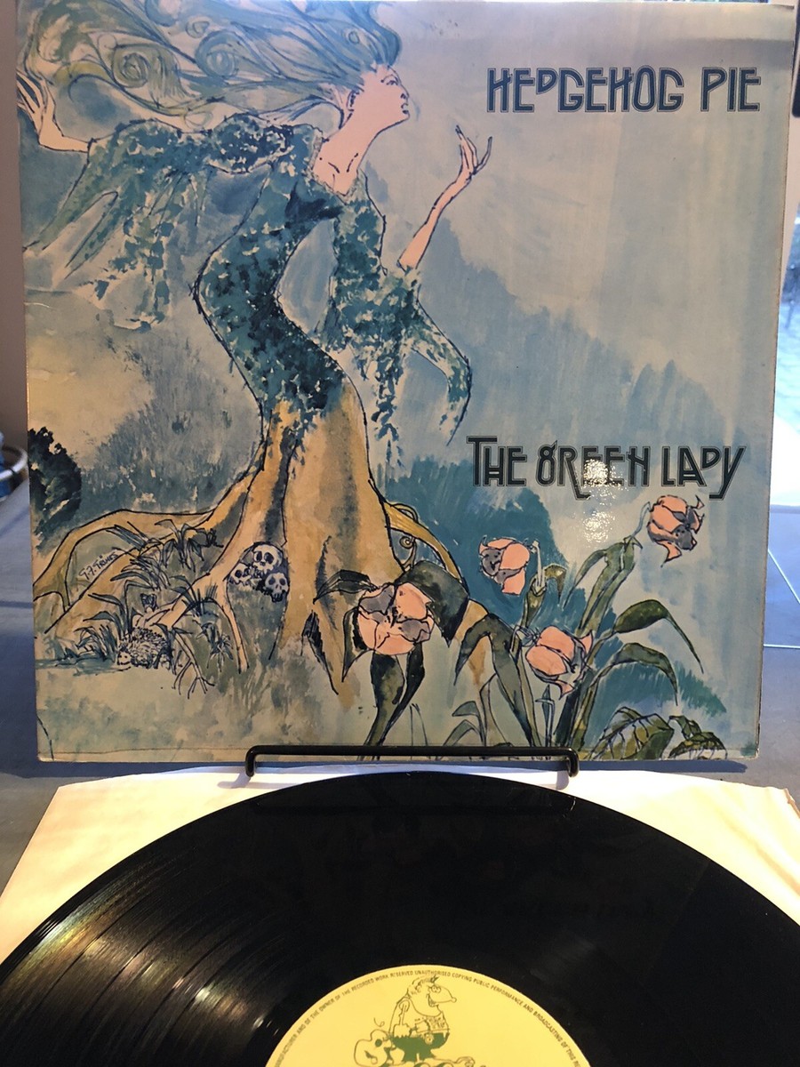 Hedgehog Pie The Green Lady Vinyl Lp Album Rubber Records 1975 