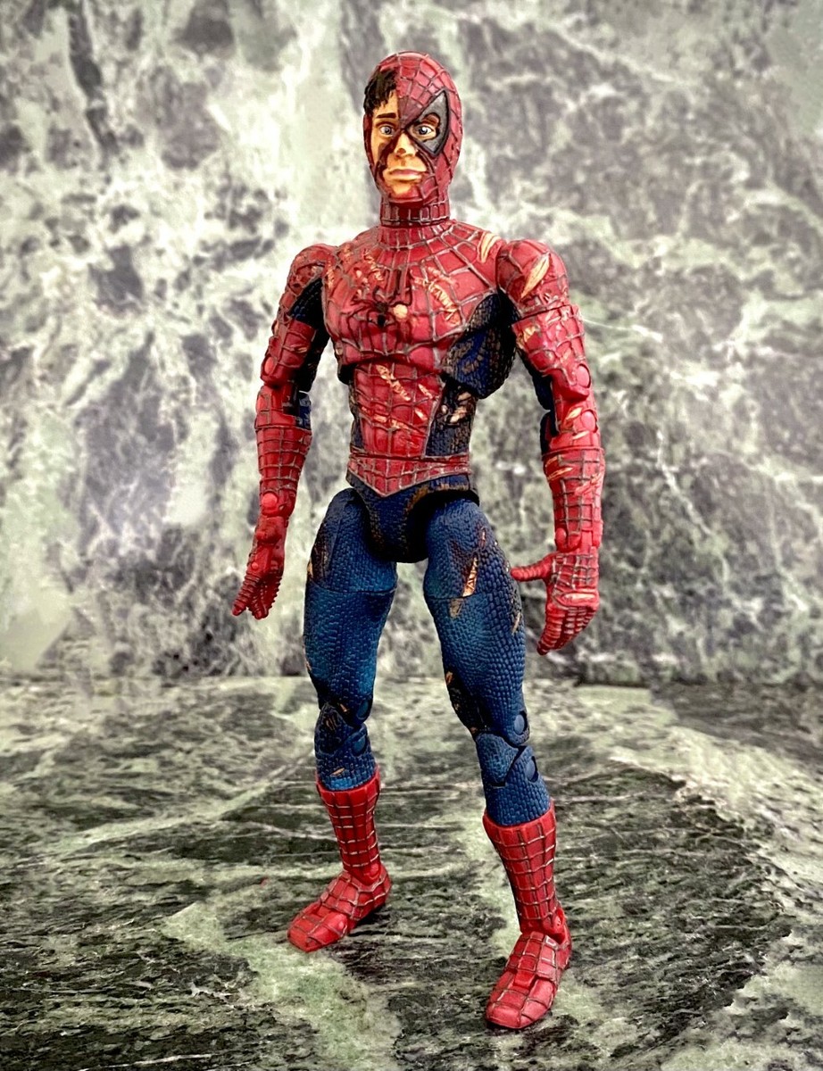 アメコミ TOYBIZ BATTLE RAVAGED SPIDER MAN Amazon.com: Battle Ravaged Spider-Man : Home & Kitchen