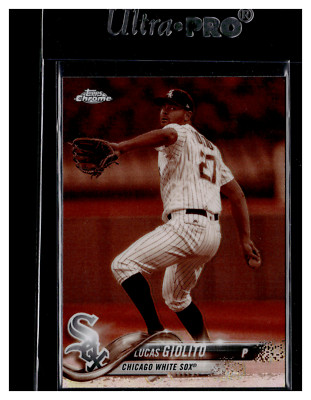 2018 Topps Chrome Sepia Refractor #63 Lucas Giolito