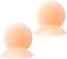 AMY'S DIARY 2 Pairs Ultra-Thin Nipple Cover,Non Adhesive Silicone Nipple Covers
