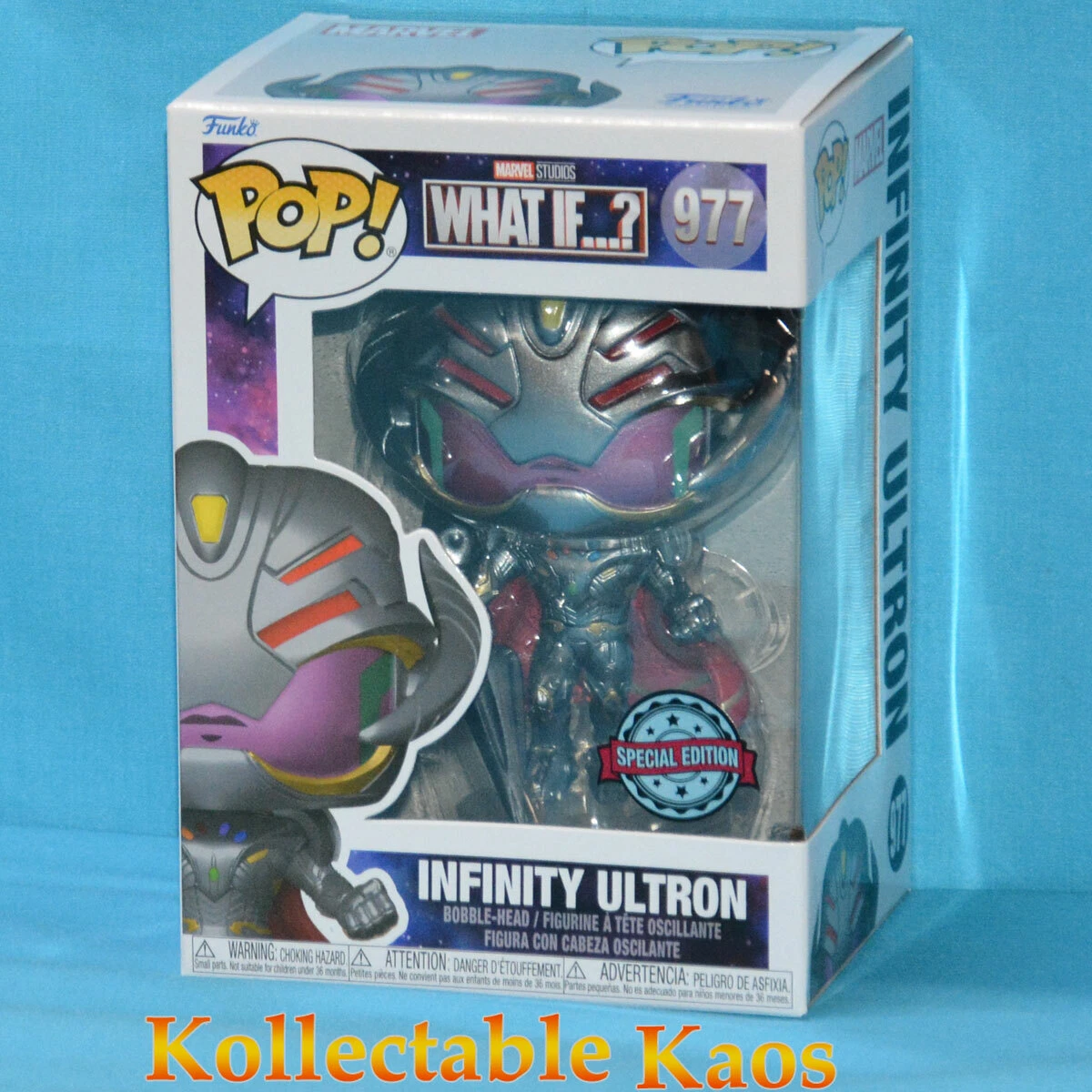 Funko Marvel Pop! Bobble Ultron – Figura De Vinilo De 9 Cm De Avengers Age Of Ultron, Coleccionable Oficial