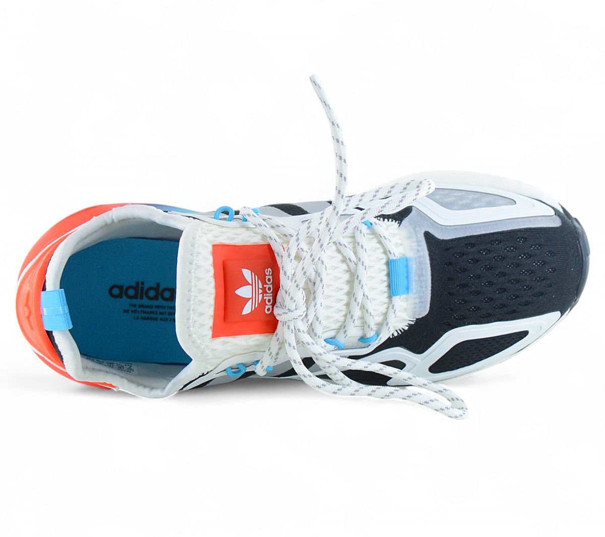 Size 7.5 - adidas ZX 2K Boost White Multi W for sale online