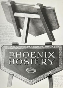 PHOTOPLATING COMPANY MINNEAPOLIS Phoenix Hosiery  Store Display Photo PAGE