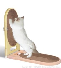 CAT SCRATCHING BOARD PAD INDIEDOUKER 45.2" CARDBOARD SCRATCHERS COUCH REVERSIBLE