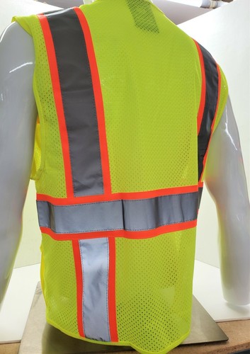 Two Tone High Visibility Reflective Safety Vest in various colors (X-Small-5XL) - Picture 62 of 74