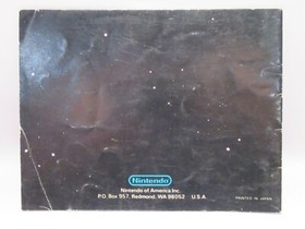 Golf Nintendo NES Instruction Booklet Manual Authentic Original 1984