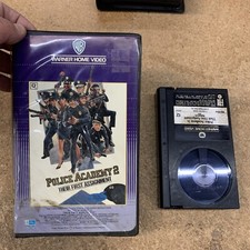 Police Academy 2: Their First Assignment Beta Betamax Warner Home Video 80's