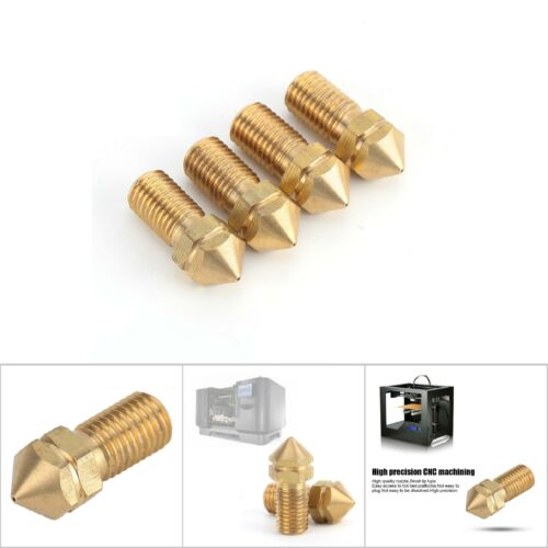 3D Printer Accessories UM3 Extruder Brass Nozzle 0.4mm for 3.0mm Filament Part - Picture 1 of 9