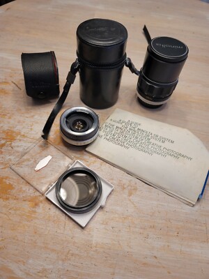 Minolta/ Vivitar/ Tiffan Camera Lenses