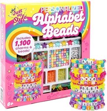 Just My Style ABC Beads by Horizon Group Usa, 1000 Charms  Beads, Alphabet