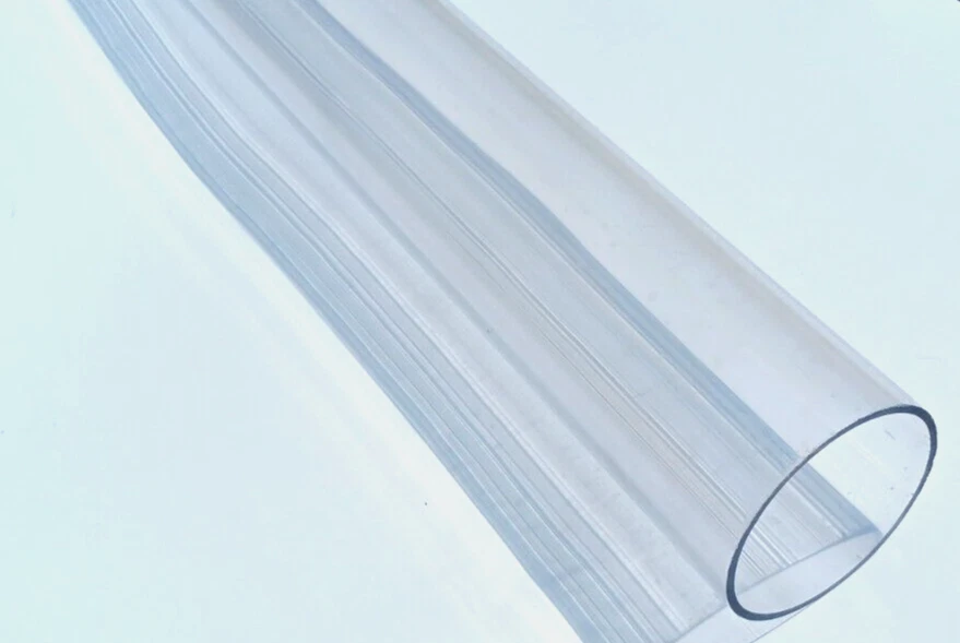 TUBERÍA DE PVC TRANSPARENTE HORARIO 40 8 FT-1/4" POR 3-1/2" Foto 3 de 4