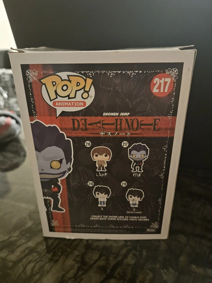 Funko Pop Death Note Ryuk 217 VAULTED RETIRED - Image 2 of 4