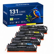 131-4PK Toner Cartridge For Canon 131 ImageCLASS LBP7110Cw MF624Cw