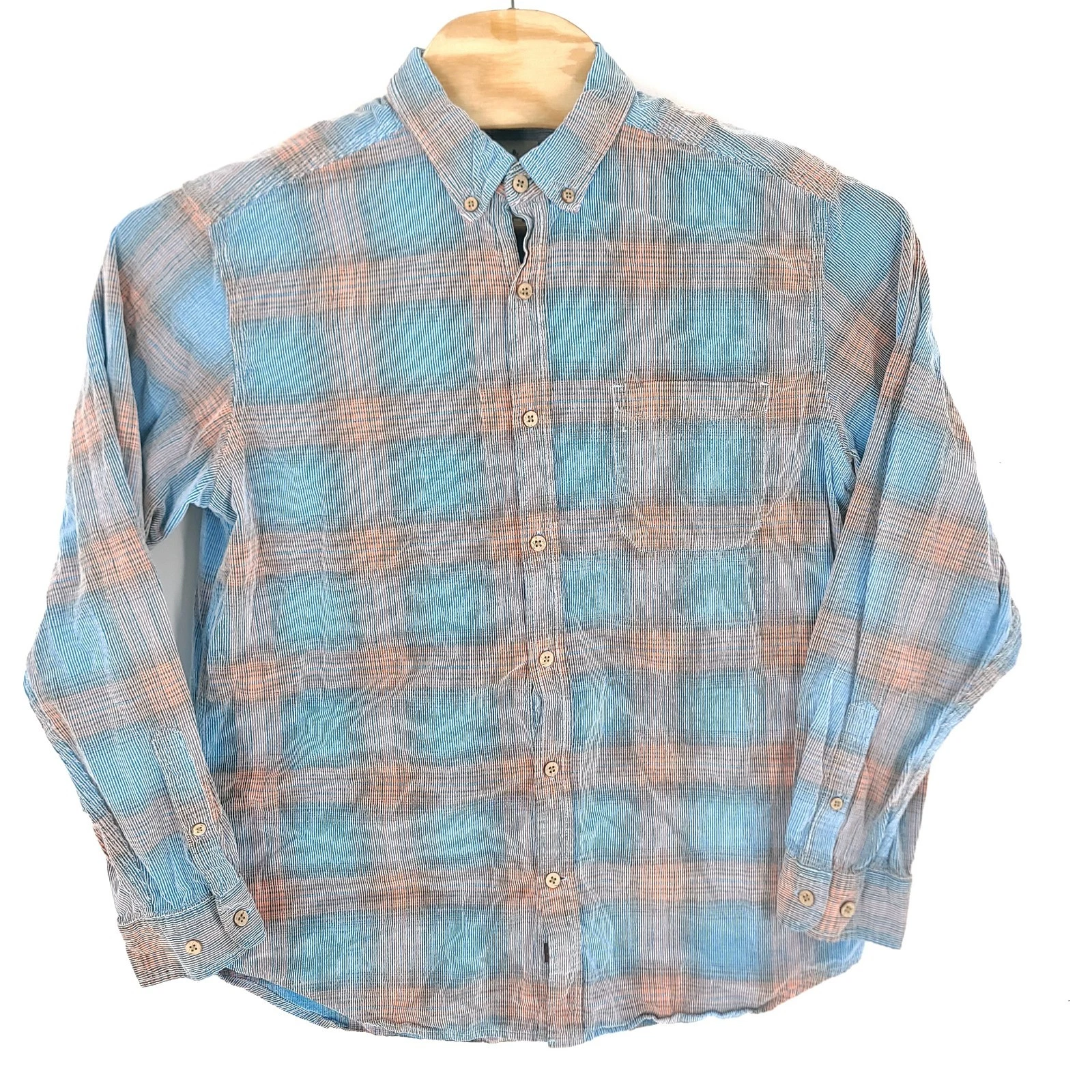 The Territory Ahead Shirt Mens Large Plaid Corduory Outdoor Wood Long Sleeve
Opens in a new window o