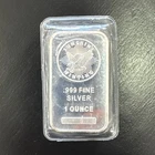 SUNSHINE MINTING EAGLE  1  OZ.  FINE SILVER BULLION BAR .999 IN VINYL PACKET