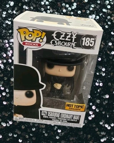 Funko Pop Ozzy Osbourne Ordinary Man #185 Rocks Special Edition Hot Topic OOS