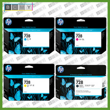 Genuine HP 728 130ml Ink Cartridges - Please Select - T730 + T830