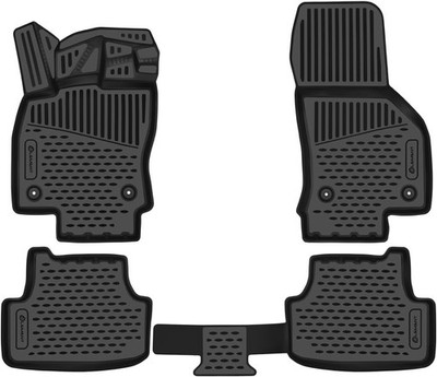 3D Fußmatten ELEMENT kompatible mit VW Golf Plus 12/2004-  , passgenau