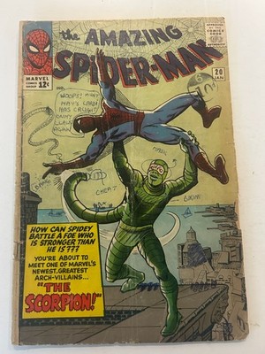 The Amazing Spider-Man #20 - 1965 - Cents Copy - FA