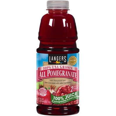 All Pomegranate 100 Percent Juice, 32 Fl Oz (Pack of 6)