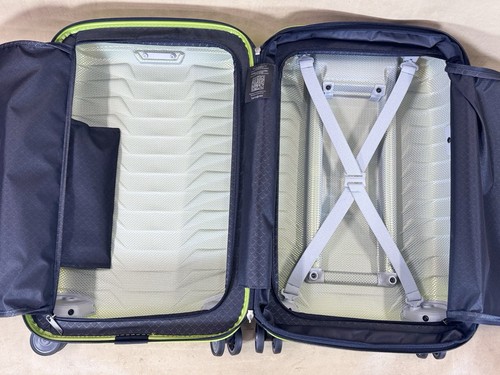Samsonite Proxis Carry On Spinner Expandable Suitcase Luggage Lime $500 - Picture 13 of 16