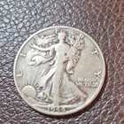 1944 Walking Liberty Half Dollar - 90% Silver Coin - But it Now!
