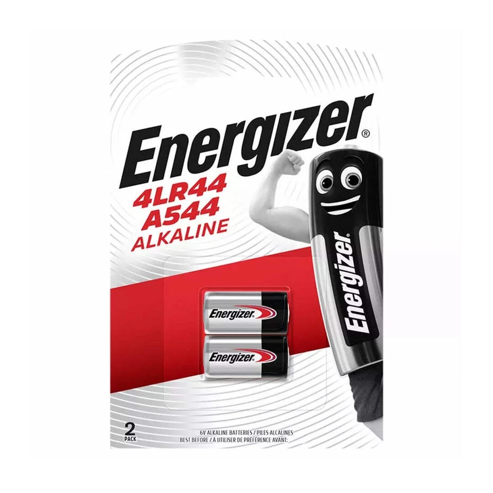 2x Energizer 4LR44 A544 6V Alkaline Batterie für Hundehalsband & Geräte - Bild 1 von 1