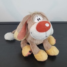 Bibombl Diddl Plüschtier Depeche Stofftier Hund weich ca 20 cm Retro