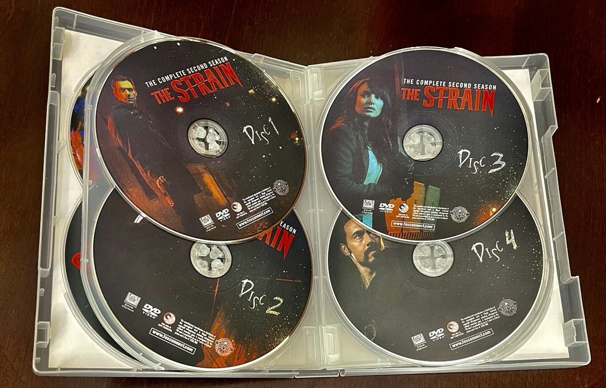 The Strain Complete DVD Collection Seasons 1–4 14 Discs | eBay