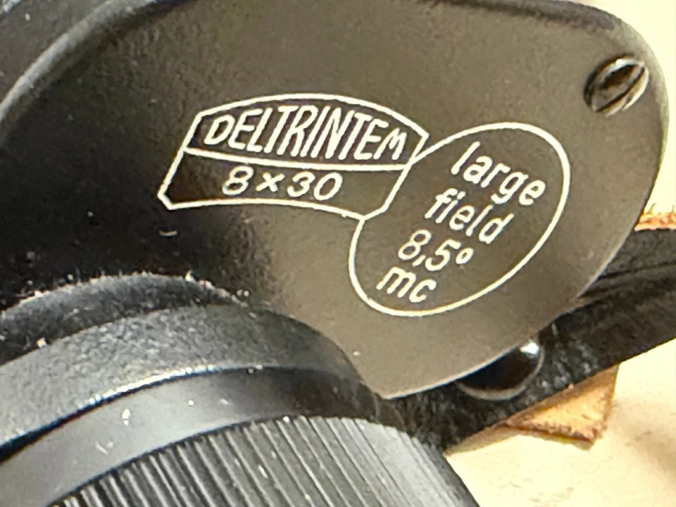 Carl Zeiss Jena Deltrintem 8x30 Binoculars Large Field 8.5° Black Optics - Image 3 of 4