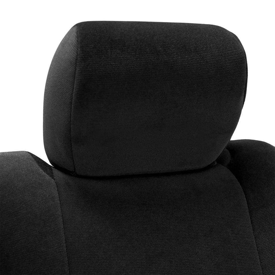 For BMW 325i 01-04 Coverking CSCV1BM7105 Velour 1st Row Black Custom Seat Covers - Изображение 2 из 4