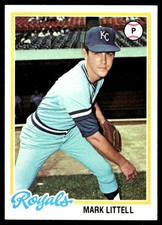 Mark Littell 1978 Topps #331 Royals MLB READ FREE SHIPPING AutographDen