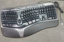 Microsoft Natural Ergonomic Keyboard 4000 v1.0 KU-0462 Wired USB - No Lifts