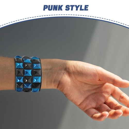 Unisex Gothic Bracelet Punk Cuff Bracelets For Men Women Retro Gothic - Bild 7 von 12