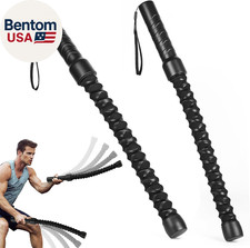 2PCS Weighted Ropeless Battle Rope, Professional Portable Durable Exercise Rope