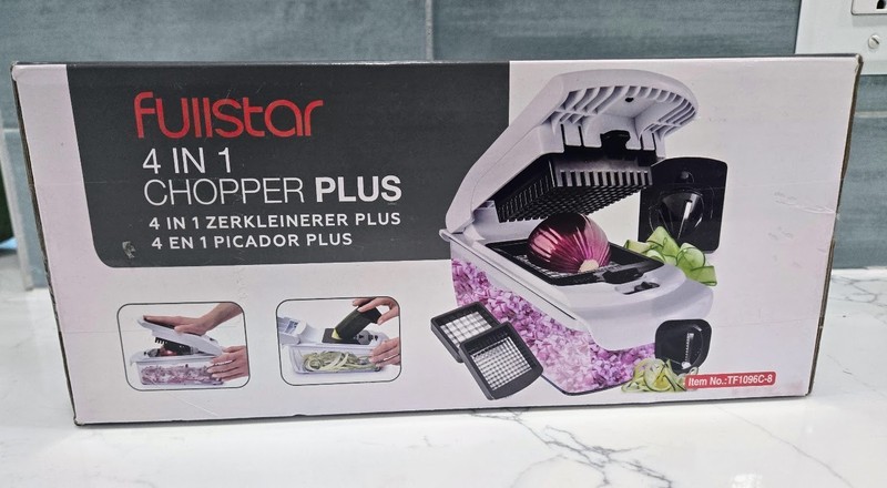 NEW FULLSTAR 4 IN 1 CHOPPER PLUS WITH CONTAINER