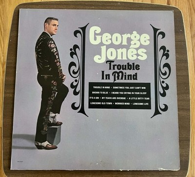 George Jones  Trouble In Mind  LP/Liberty LN-10167 Reissue 1982