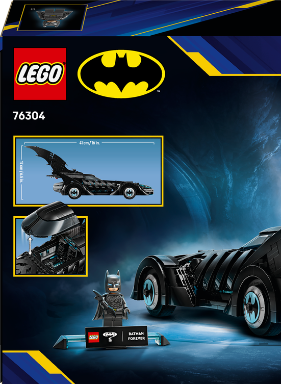 LEGO Super Heroes 76304 Batman Forever Batmobile 909 pcs - Brand