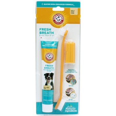 for Pets Fresh Breath Kit for Dogs | Contains Toothpaste, Toothbrush & Finger...