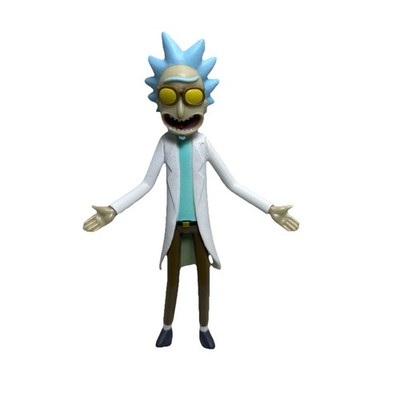 CultureFly Rick and Morty Cool Rick Sanchez 5'' Collectible Vinyl Figure no stand