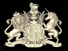 3d STL Relief Model for CNC Machine, use with Artcam, Aspire types of programs