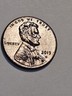 2013 Lincoln Shield Penny-Dark Toned-(black toned)-see pics # 1468 Denver Lincoln Shield