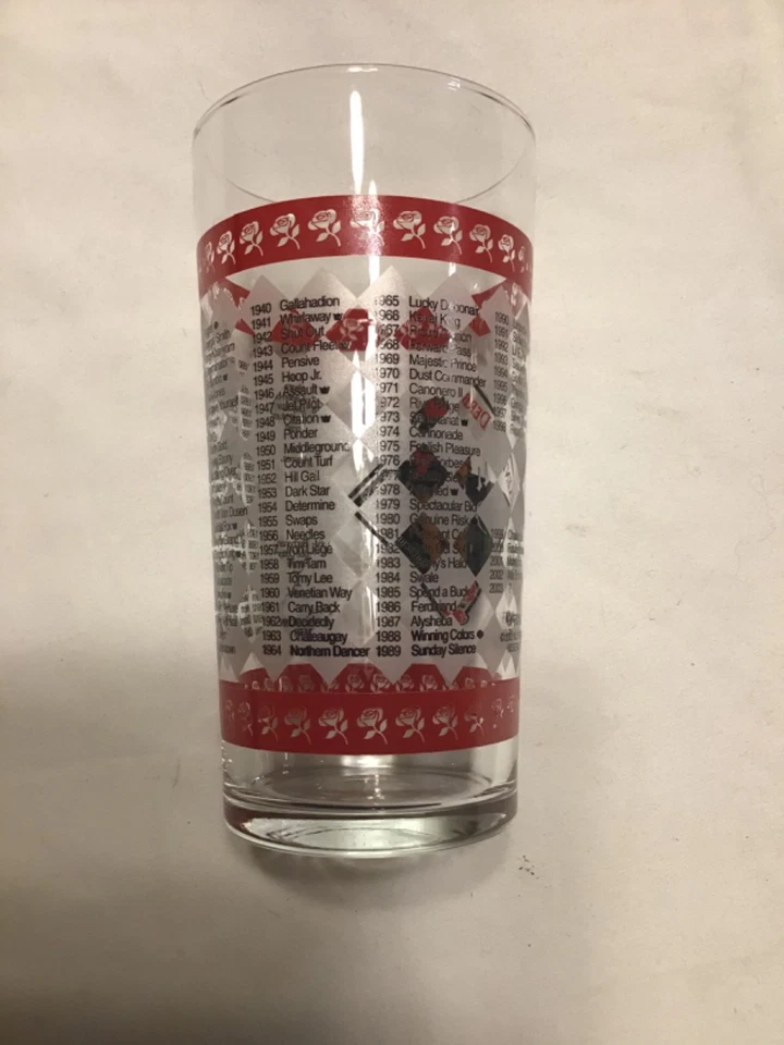 2003 Kentucky Derby Souvenir Churchill Downs Mint Julep Glass 129th Running - Image 3 of 4