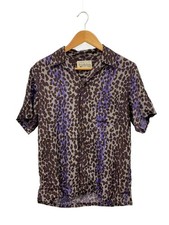 WACKO MARIA Short Sleeve Shirt XS Rayon Animal