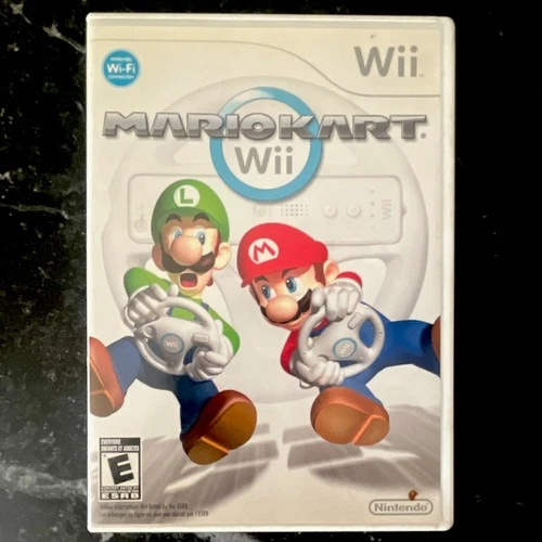Nintendo Mario Kart Wii Complete with Case, Manual, Game Disc (Wii, 2008)