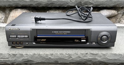 Panasonic VCR 4 Head OmniVision S Blue Line HiFi VHS Player Tested