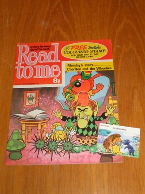 READ TO ME #9 24TH-30TH MARCH 1977 BRITISH WEEKLY + FREE GIFT STAMP _