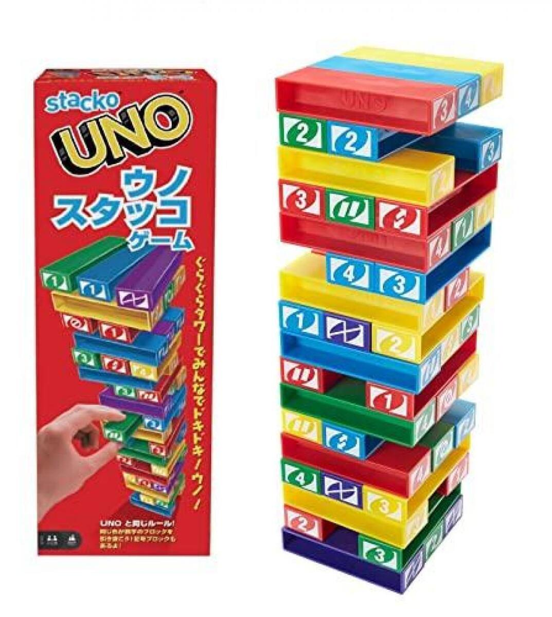 Jogo Uno Stacko, Mattel Games Multicolorido – PROMOON