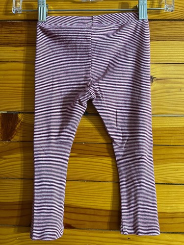 Tea Collection Cosmic Berry Striped Leggings Girls Italy Destination Size 4 - Picture 3 of 3