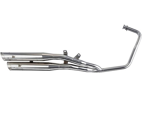 Silencieux Pipe Drag Star Pour Yamaha XV250 Virago (1988-2013) - Neuf En Acier Inox, 1 An Garantie